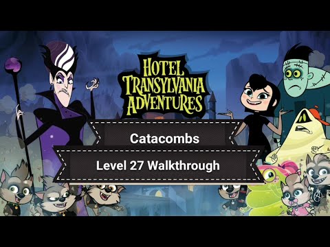 Hotel Transylvania Adventures Zone 2 - Catacombs - Level 27 Walkthrough