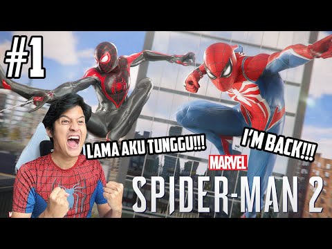 MARVEL SPIDERMAN 2 PS5 GAMEPLAY PART 1 : AKHIRNYAAA! 5 TAHUN AKU TUNGGU!