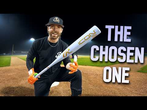 Hitting with "THE CHOSEN ONE" | BBCOR Baseball Bat Review (2026 Rawlings Icon 1-piece)