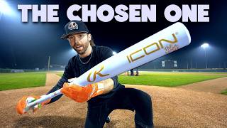 Hitting with "THE CHOSEN ONE" | BBCOR Baseball Bat Review (2026 Rawlings Icon 1-piece)