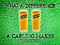 Old UK Beer Advert Carling Beer Cloning 1999 1990s Commercial
