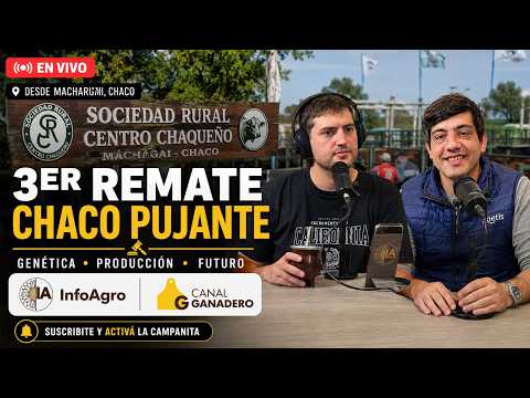 🔴 EN VIVO | 3° Remate Chaco Pujante 🐂 | Punto de Encuentro desde Machagai 🔴