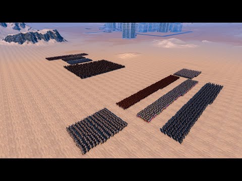 EVERY ARMY vs ANCIENT GREECE ARMY - Ultimate Epic Battle Simulator UEBS