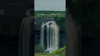 A.R. Rahman Roja Flute BGM✨| Waterfall 🌱 #youtubeshorts #arrahman #flute #bgm #shorts