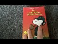 It S A Mystery Charlie Brown 1996 VHS Review