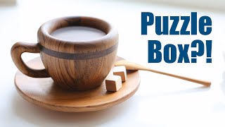 How to SOLVE this coffee cup Amazing art piece which is also a Puzzle Box #toys #puzzle