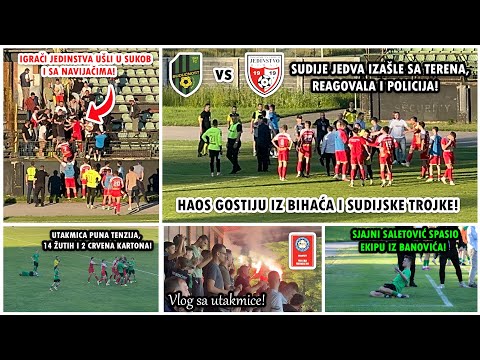 DŽUMBUS U BANOVIĆIMA! GOSTI GANJALI SUDIJE NAKON UTAKMICE! | Budućnost B. - Jedinstvo B. Vlog ⚽