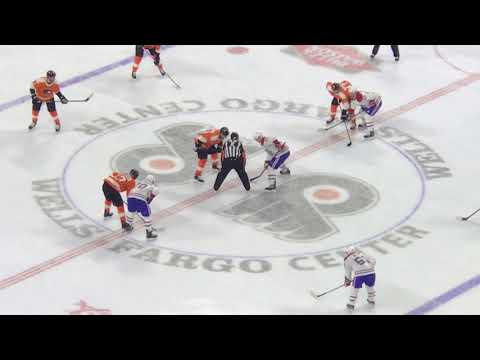 Montreal Canadiens vs Philadelphia Flyers 2/8/18 - Ivan Provorov Goal & Flyers Win