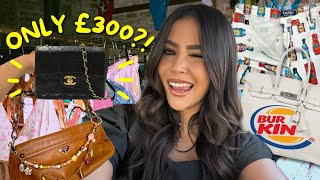 Vintage Designer Shopping in LONDON 🇬🇧 The Coolest Shops & Rarest Pieces, and Best Bargains!