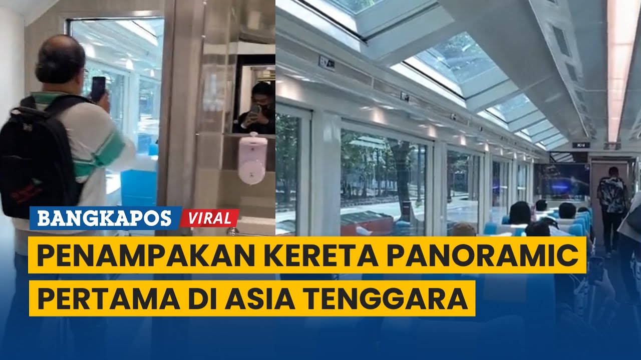 KAI Hadirkan Kereta Berkonsep Panoramic Pertama di Asia Tenggara, Begini Penampakannya
