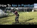 How To Aim A Paintball Gun Correctly
