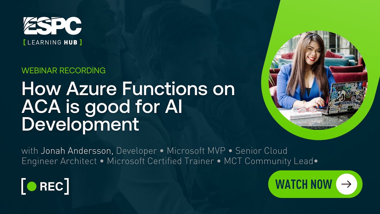 How Azure Functions on ACA is good for AI Development