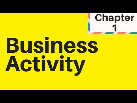 1.1 Understanding Business Activity IGCSE Business studies