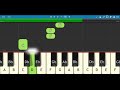 066-Sukiyaki piano roll