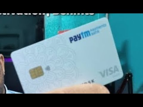 Paytm Visa Debit Card Unboxing | Paytm Payment Bank Account ATM CARD agaya benifites zohebmodi