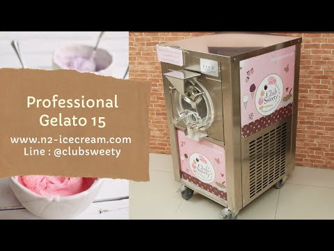 Professional Gelato 15L  N2ICE ; line id :@clubsweety
