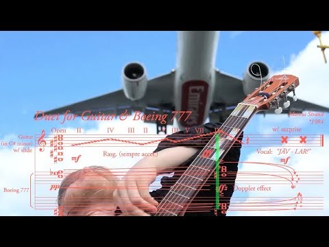 Duet for Guitar & Boeing 777