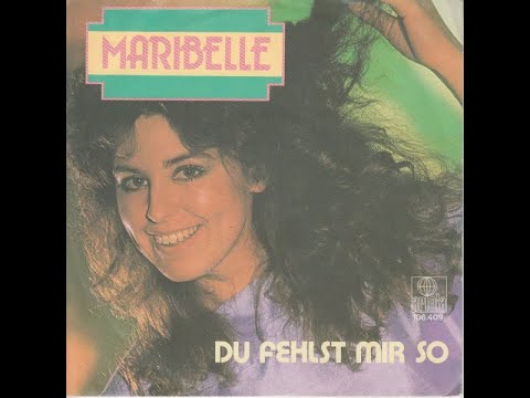 Maribelle Du fehlst mir so Eurovision Artist 1984 Netherlands