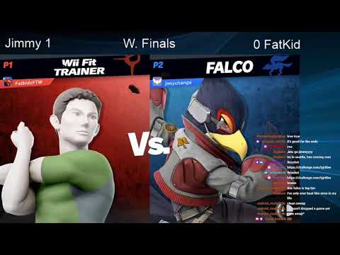 CWA Wifi Weekly 39 - Jimmychanga (Falco) vs Fatkid (Wii Fit Trainer) Winners Finals