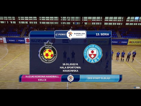 13. Seria Suzuki Korona Handball Kielce - EKS Start Elbląg SKRÓT