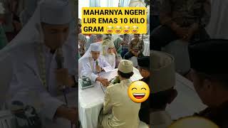 Download lagu nikah yuk part 3 (maharnya ngeri lurrr emas 10 kilogram) #perkawinan #lucu #short mp3
