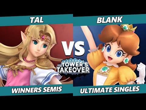Tower's Takeover 20 Winners Semis - Tal (Zelda) Vs. Blank (Daisy) SSBU Ultimate Tournament