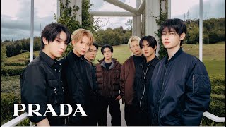 Prada Prada SS26: Prada Ambassadors ENHYPEN at Valvigna