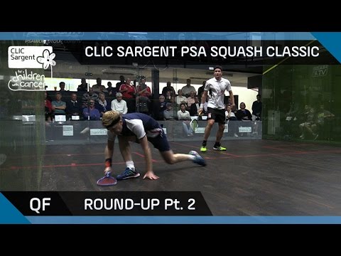 Squash: CLIC Sargent PSA Squash Classic Round-Up: Quarter-Finals Pt.2