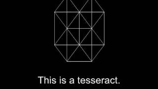 preview picture of video 'The rotation of a tesseract'