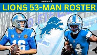 Detroit Lions 53-Man Roster Projection After Preseason Week 2