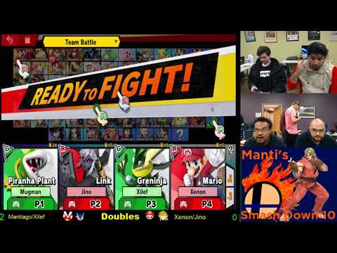 Jino & Xenon Vs. Mantiago & Xilef Losers Finals - Manti's Smash Down 10