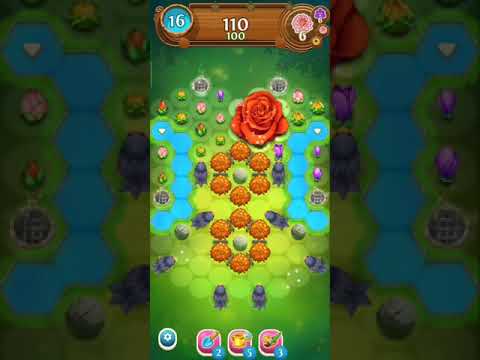 Blossom Blast Saga Level 3087 - NO BOOSTERS
