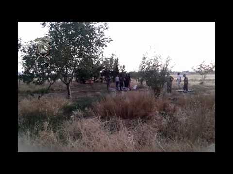 تجهيز الهاون 120 لضرب مقرات النظام على جبهة الكم في ريف حمص من قبل لواء الصمود جنود الله