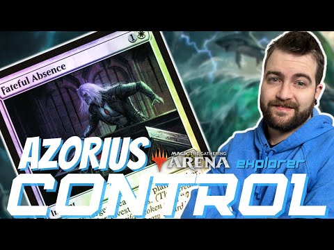 Fateful Absence is AWESOME in Azorius Control Deck in Explorer | Magic: the Gathering Arena Gameplay
