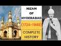 Nizam Of Hyderabad History Legacy Influence Detailed Summary Nizam Hyderabad India