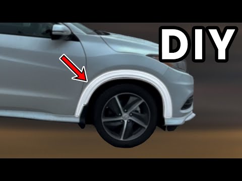 DIY 2016-2022 Honda HR-V Wheel Opening Molding Removal | How To Remove Honda HR-V Wheel Arch Molding