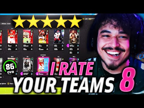 I RATE YOUR TEAMS EP. 8 - Madden 24 Ultimate Team