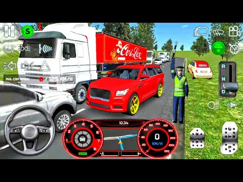 Real Driving Sim #13 Big Car And Speed Camera Challenge! Car Games Android iOS gameplay