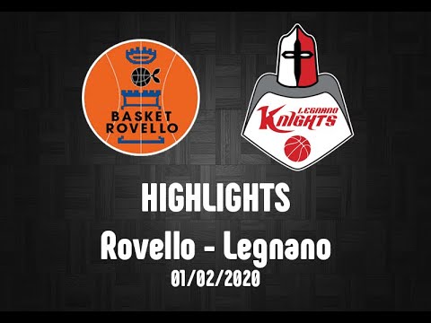 Highlights Rovello-Legnano del 01/02/2020