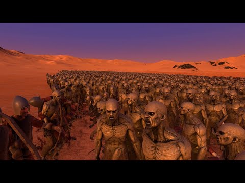 5,000 ZOMBIE vs 1,000 ARCHER - Ultimate Epic Battle Simulator