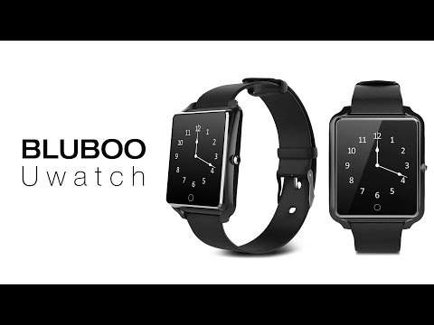 BLUBOO Uwatch Smart Watch SMS Sedentary Reminder Pedometer Sleep Monitor