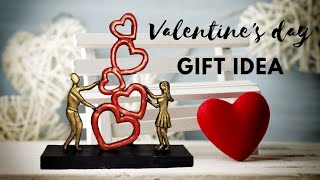 Valentines day gift idea/Romantic sculpture/Couple sculpture/art and craft/CreativeCat