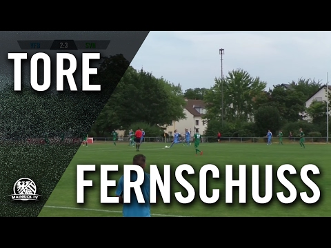 Tolles Racketen-Tor von Steffen Janke (VfB Unterliederbach) | MAINKICK.TV