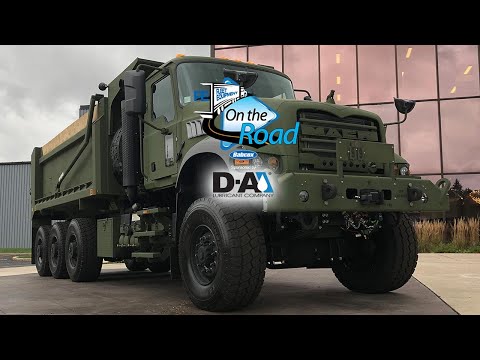 Up close with Mack's M917A3 Heavy Dump Trucks for the U.S. Army