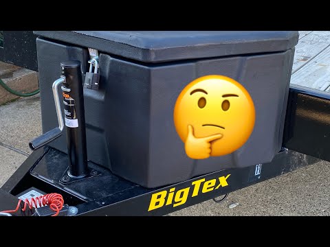 Buyers Products A-Frame Mounted Trailer Box Installation and Review