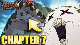 FIRST CHAPTER 7 BOSS! ALBION ALL FIGHTS!! | Seven Deadly Sins: Grand Cross Global