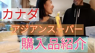 No,41 【購入品紹介】劇高だけどトロントのアジアンスーパーって日本のものなんでもそろっちゃうね！
