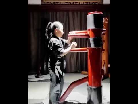 Amazing Wing Chun Wooden Dummy Training