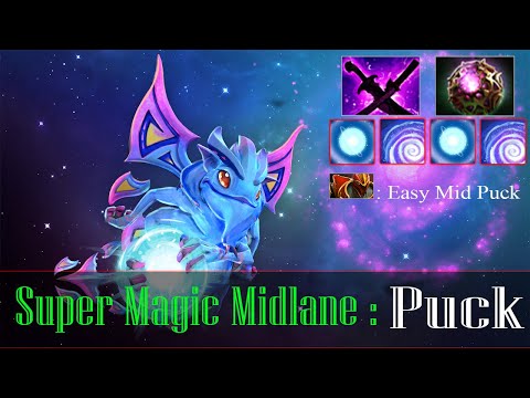 Topson [Puck] Spam New Favourite Hero Mid with Easy Build Dota 2