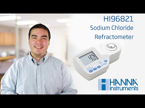 Learn About the Hanna Instruments Sodium Chloride Refractometer for Food Analysis HI96821